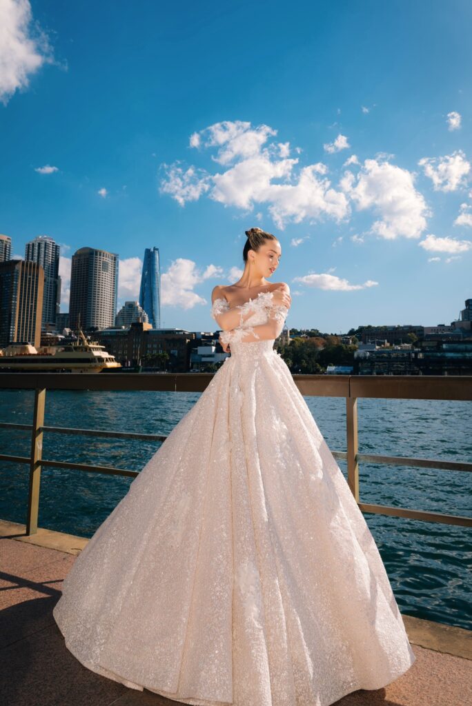 Collection of wedding dresses designed by Vietnamese designers