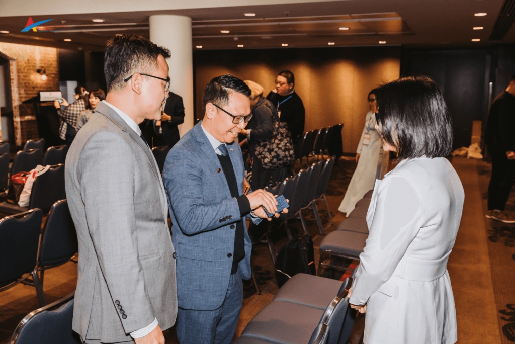 Harry Tran, representing VATIP, participated in and supported the program