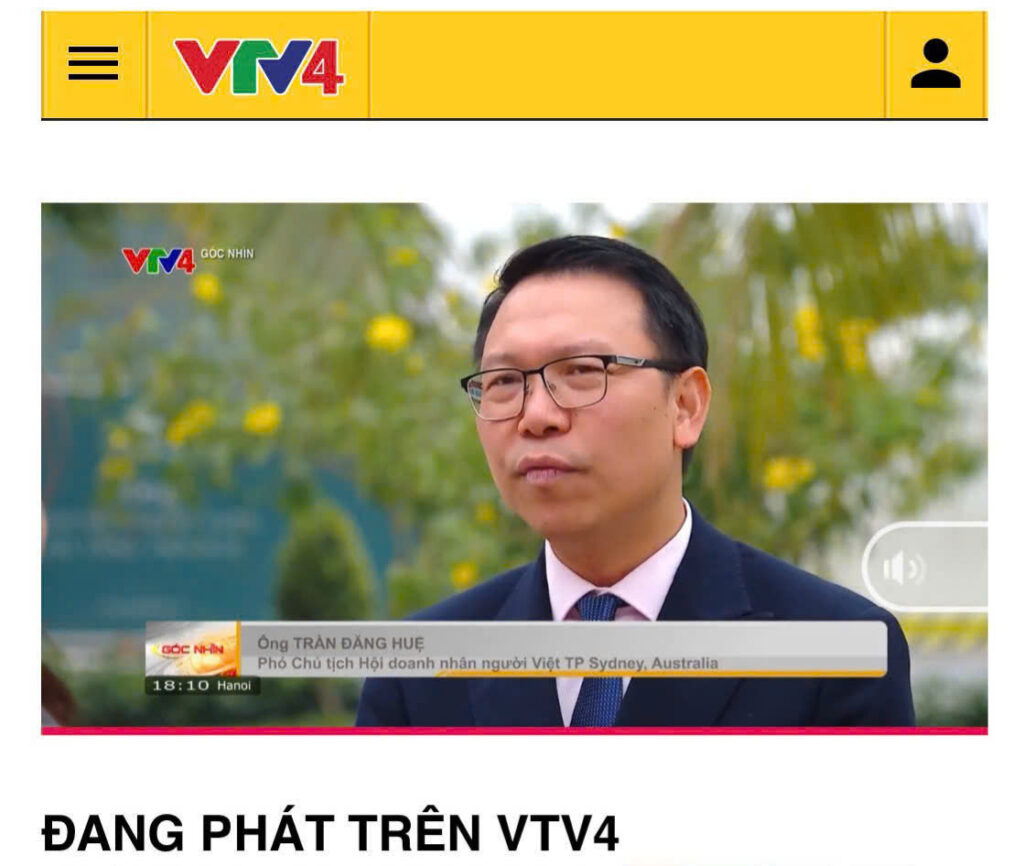VTV phỏng vấn ông Harry Trần